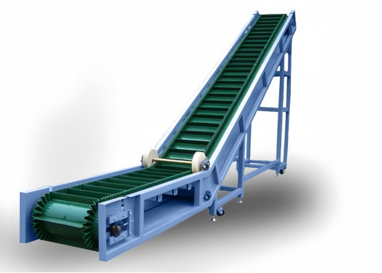 Skirted belt conveyor